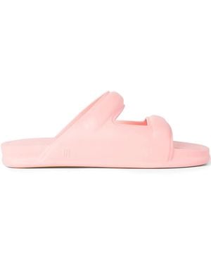 Melissa Sandali Slides Con Doppia Fascia E Punta Squadrata - Rosa
