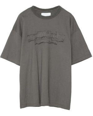 Yoshio Kubo Crew-Neck T-Shirt - Grey