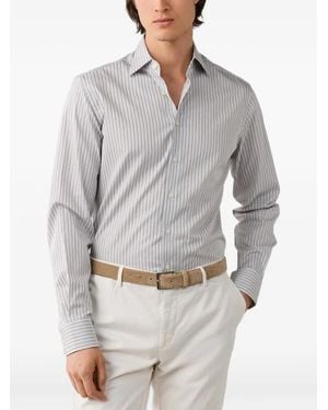 Hackett Trio Stripe Shirt - Gray