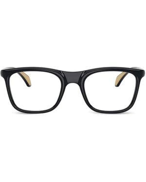 Moncler Brille Mit Eckigem Gestell - Schwarz