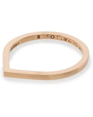 Repossi 18Kt Rose Thin Band Ring - Pink