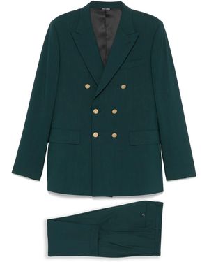 Reveres 1949 Traje en jacquard - Verde