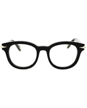 Roberto Cavalli Gafas Con Montura Redonda - Negro