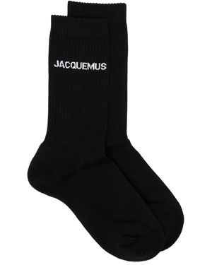 Jacquemus Les Chaussettes socks - Schwarz