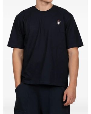 PODHIO Camiseta Con Parche Del Logo - Negro