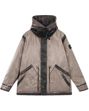Stone Island Parka Prismatic - Marrone