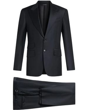 Tom Ford Single-Breasted Suit - Blue