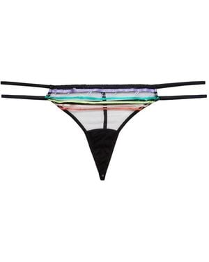 Fleur du Mal Taste Le V-String - Metallic
