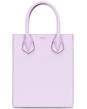 Moreau Mini Suite Top-Handle Bucket Bag - Lila