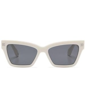 Off-White c/o Virgil Abloh Gafas de sol con montura cuadrada - Gris