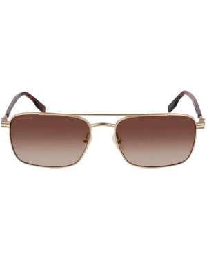 Lacoste Square-Frame Gradient Sunglasses - Pink
