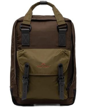 Doughnut Macaron Rucksack Mit Logo-Stickerei - Schwarz