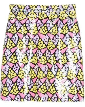 Gemy Maalouf Sequinned Miniskirt - Pink
