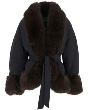 ANDAMANE Belted Jacket - Black