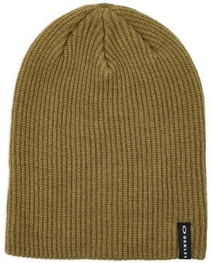 Oakley Back Bone 2.0 Ribbed Beanie Hat - Green