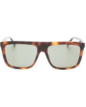 Saint Laurent Sl904 Flat-Top Sunglasses - Grey