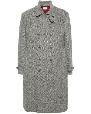 Brunello Cucinelli Jack Met Dubbele Rij Knopen - Grijs