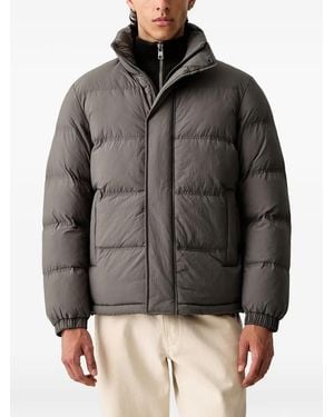 Marc O' Polo High-Neck Puffer Jacket - Grey