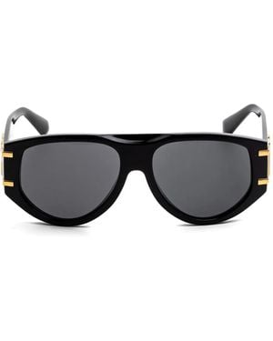 Dolce & Gabbana Sonnenbrille Mit Logo - Schwarz