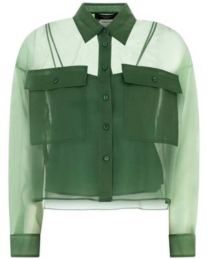 Weekend by Maxmara Colomba Pocket Shirt - Green