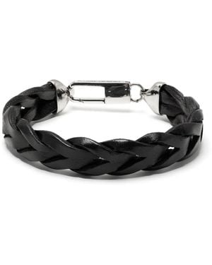 Giorgio Armani Chain Detailing Bracelets - Black