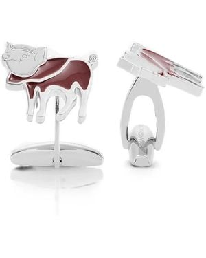 Shanghai Tang Nunzio Cufflinks - White