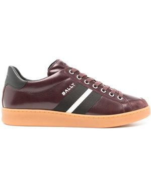 Bally Thiago-T-Ribbon Trainers - Brown