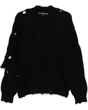 ANDERSSON BELL Layer-Detail Jumper - Black