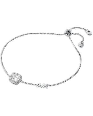 Michael Kors Crystal-Embellished Bracelet - White