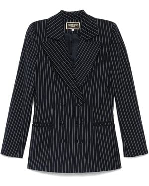 MITILIANE COUTURE Sakko Mit Nadelstreifen - Blau