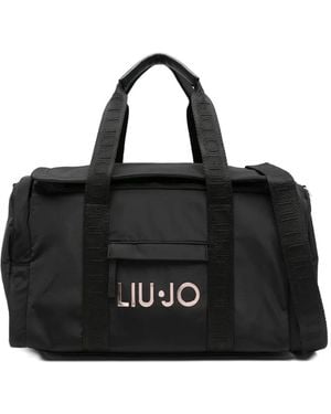 Liu Jo Logo-Plaque Holdall - Black