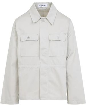 Our Legacy Veste Boutonnée Unity - White