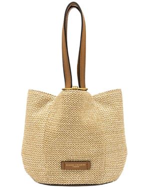 Gianni Chiarini Lily Woven Tote Bag - Natural