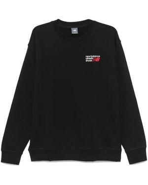 New Balance Athletics Premium Logo スウェットシャツ - ブラック