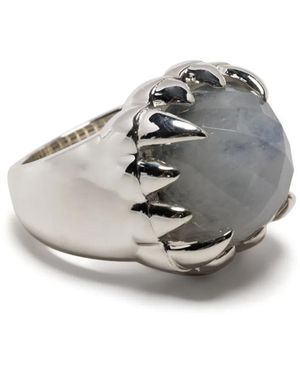 Stolen Girlfriends Club Moon Stone Ring - Grey