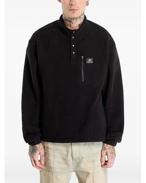 PATTA Sherpa-Fleece Sweatshirt - Black