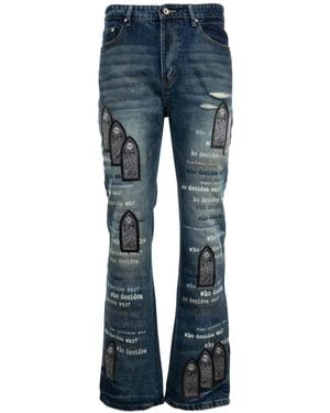 Who Decides War Scripture Jeans - Blue