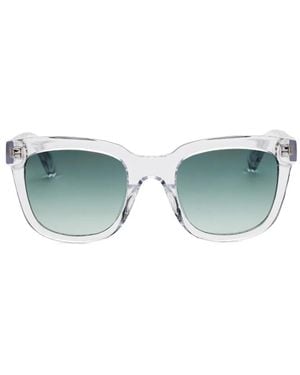 Messyweekend Liv Square-Frame Sunglasses - Green