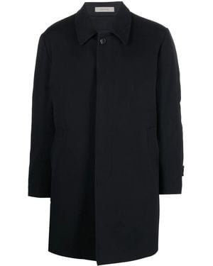 Corneliani Single-Breasted Coat - Blue