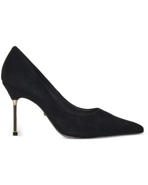 Kurt Geiger Escarpins En Daim À Bout Pointu - Black