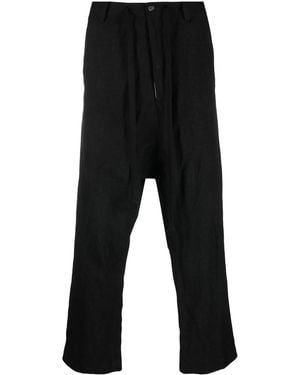 Uma Wang Drop Crotch Pants - Black