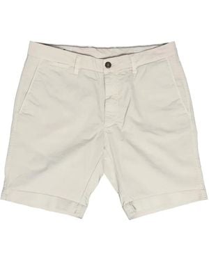 Mason's New London Chino Shorts - White