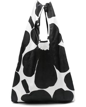 Marimekko Unikko Tote Bag - Black