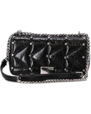 Karl Lagerfeld K/Kuilt Cross Body Bag - Black