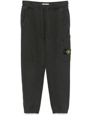 Stone Island Compass-Badge Track Pants - Schwarz