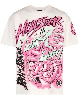 HELLSTAR Camiseta No Guts No Glory - Rosa