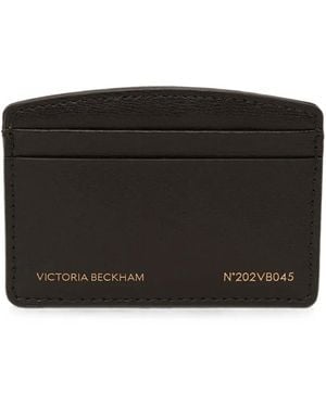 Victoria Beckham Victoria Leather Card Holder - Black