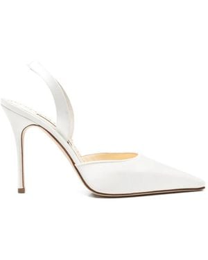 Manolo Blahnik Borelapla Pumps - White