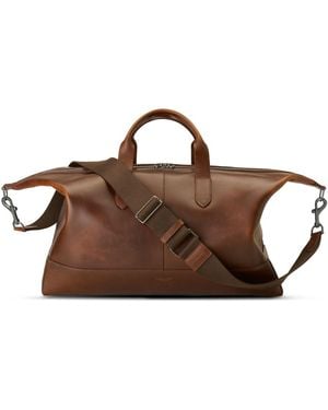 Shinola Canfield Classic Navigator Gm Holdall - Brown