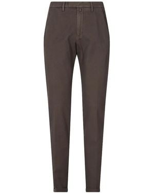 Briglia 1949 Slim-Fit Chino Pants - Gray